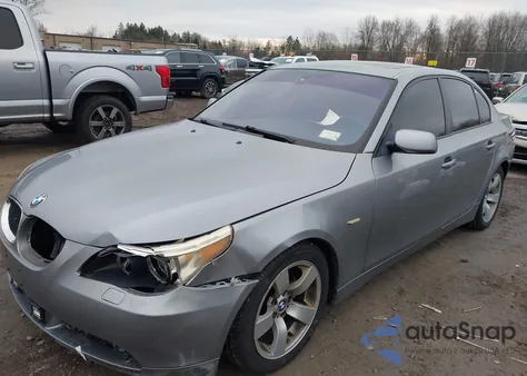 2004 BMW 525I z USA, uszkodzony, nr VIN WBANA53554B167629